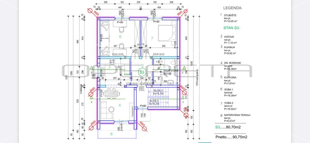 Квартира, 91 м², 200 939$ — FAKTOR