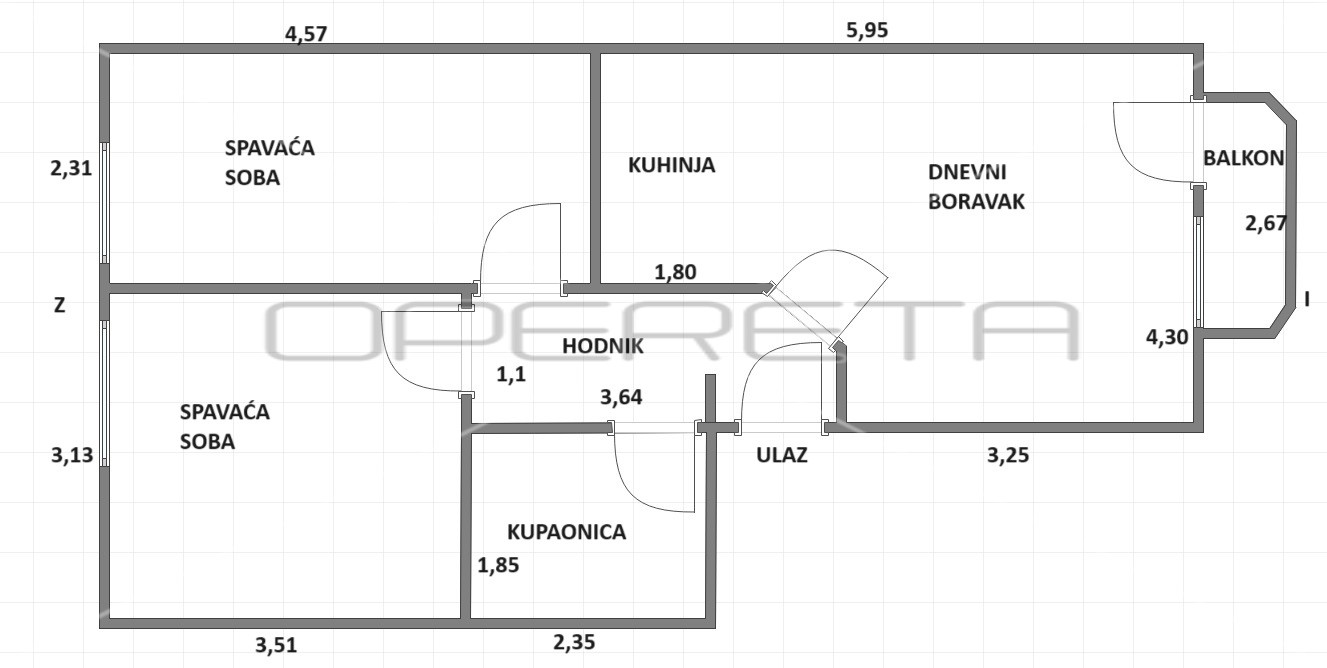 Квартира, 50 м², 148 758$ — FAKTOR
