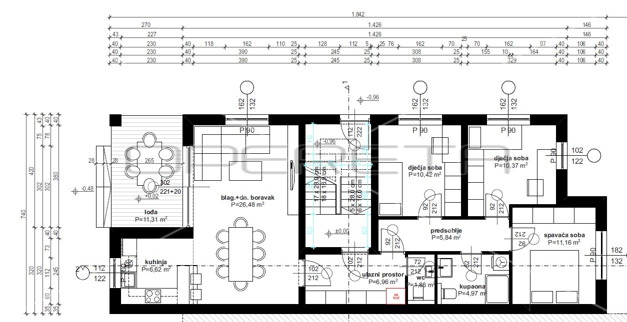 Квартира, 104 м², 277 136$ — FAKTOR