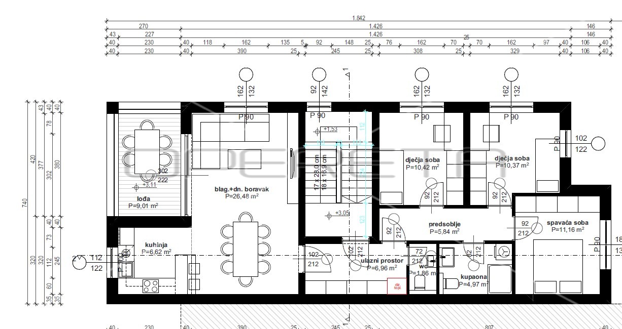Квартира, 94 м², 251 101$ — FAKTOR