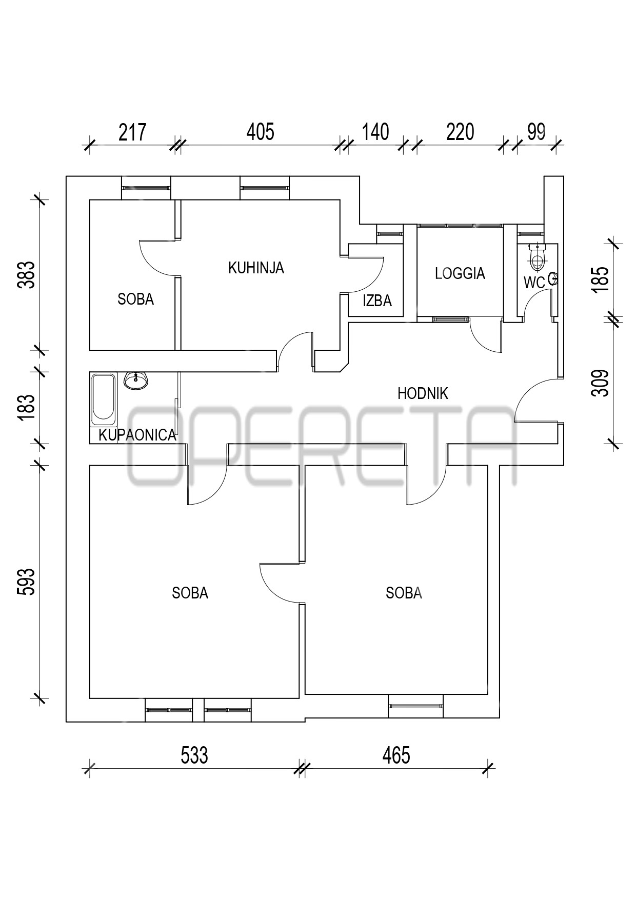 Квартира, 120 м², 369 570$ — FAKTOR