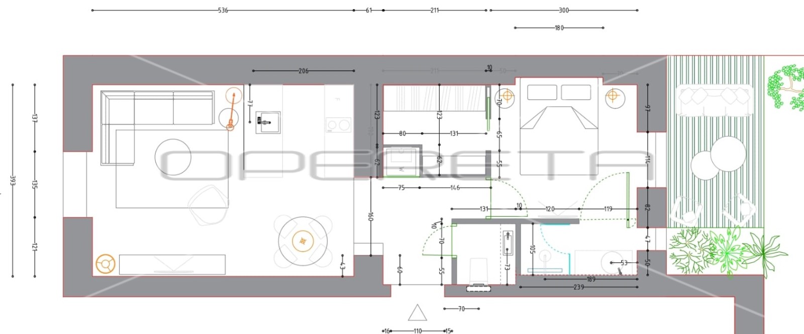 Квартира, 44 м², 230 111$ — FAKTOR