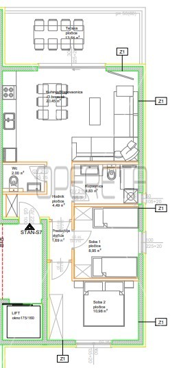 Квартира, 69 м², 252 191$ — FAKTOR