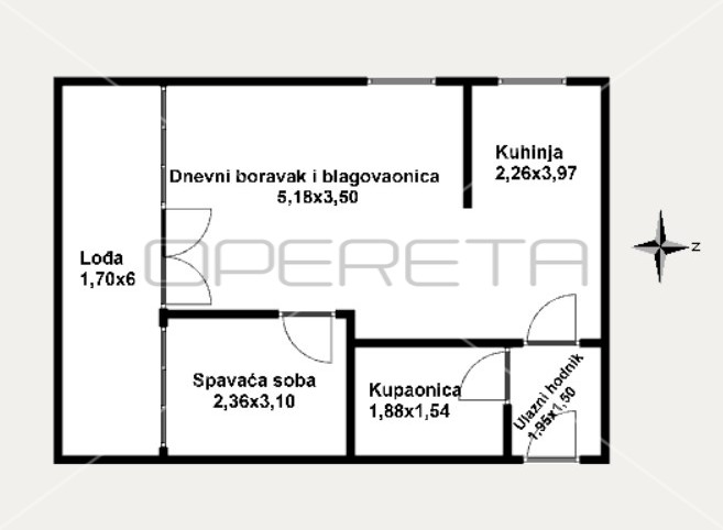 Квартира, 54 м², 185 947$ — FAKTOR