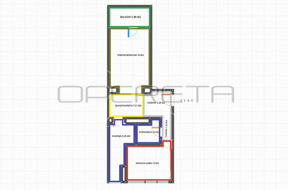 Квартира, 62 м², 208 029$ — FAKTOR