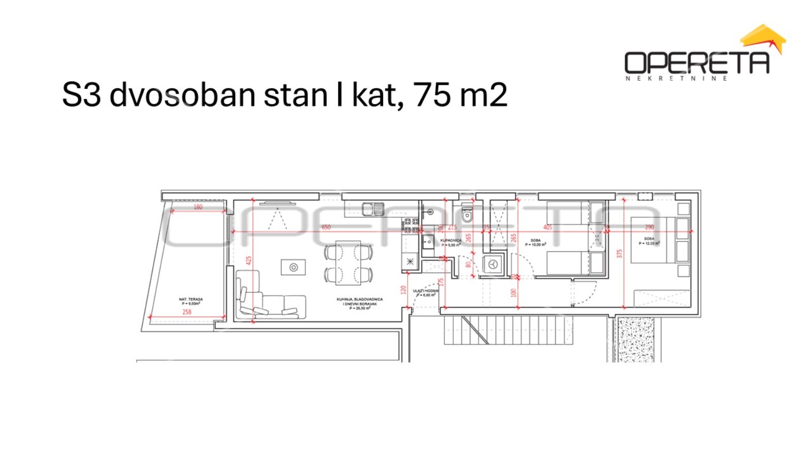 Квартира, 75 м², 307 975$ — FAKTOR
