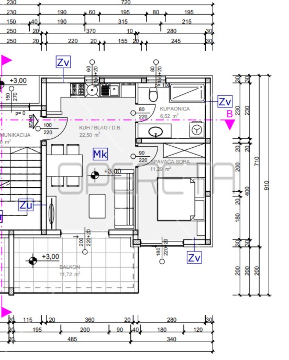 Квартира, 46 м², 162 704$ — FAKTOR