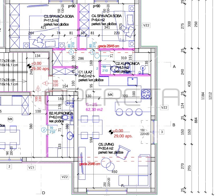 Квартира, 89 м², 369 570$ — FAKTOR