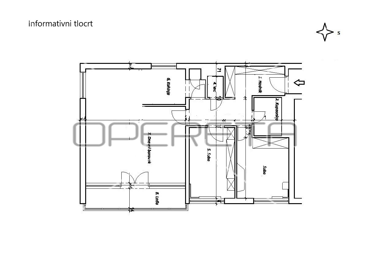 Квартира, 73 м², 254 934$ — FAKTOR