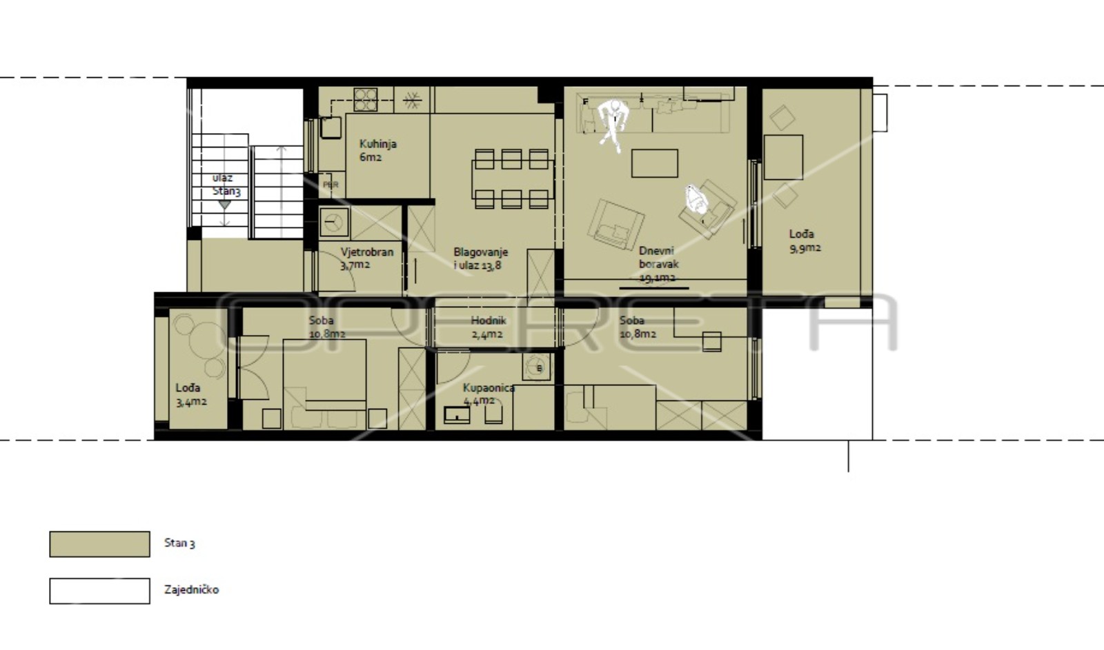 Квартира, 83 м², 260 326$ — FAKTOR