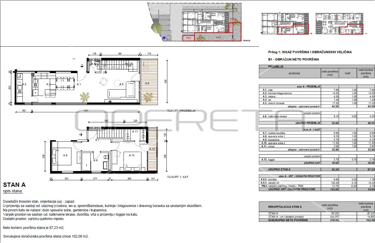 Prodaja, Stan, Rovinj, Gripole, 3s, 102m2