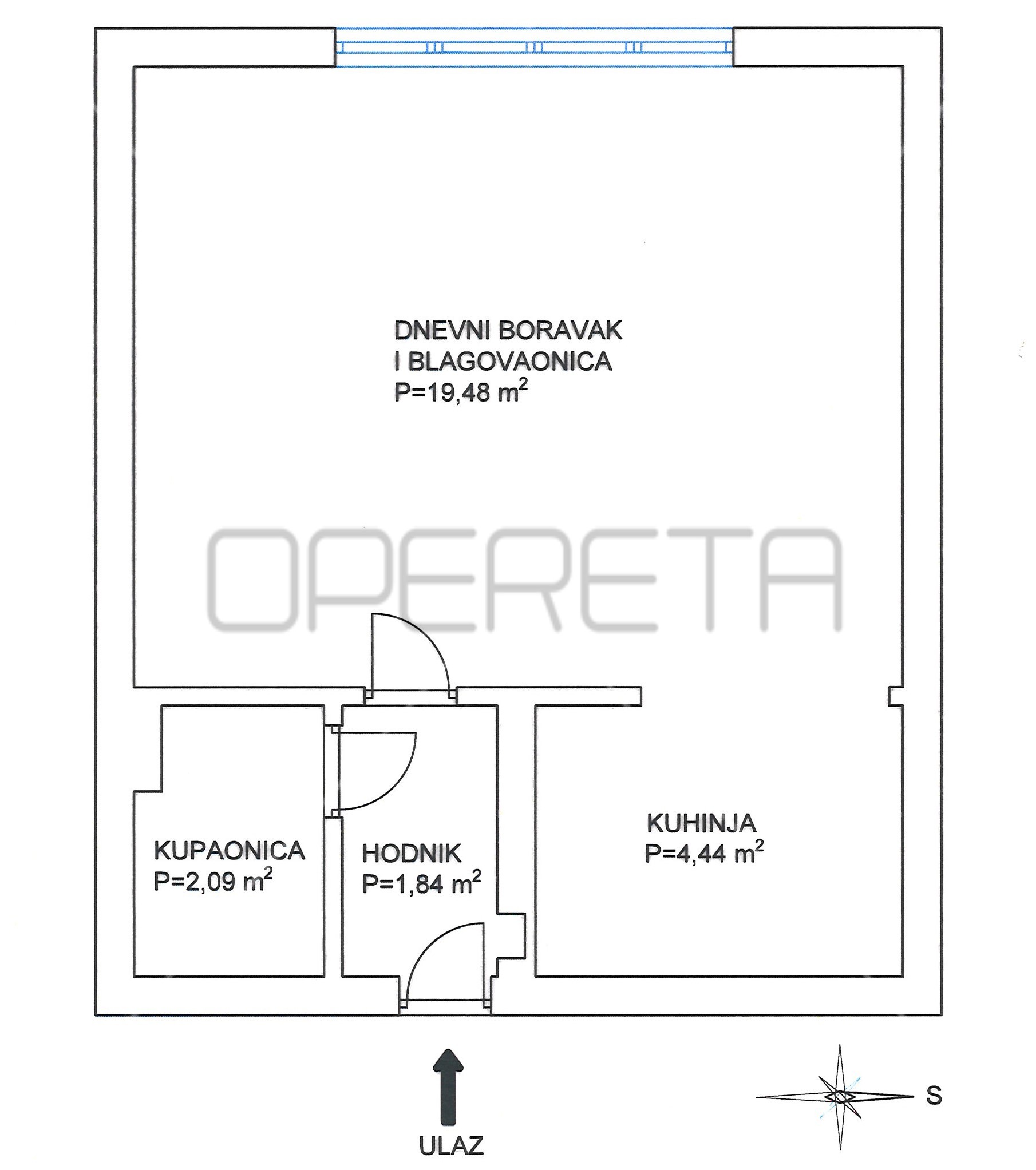 Квартира, 30 м², 133 650$ — FAKTOR