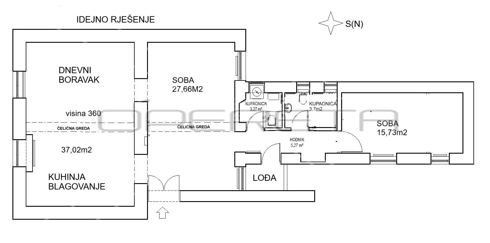 Квартира, 98 м², 418 382$ — FAKTOR