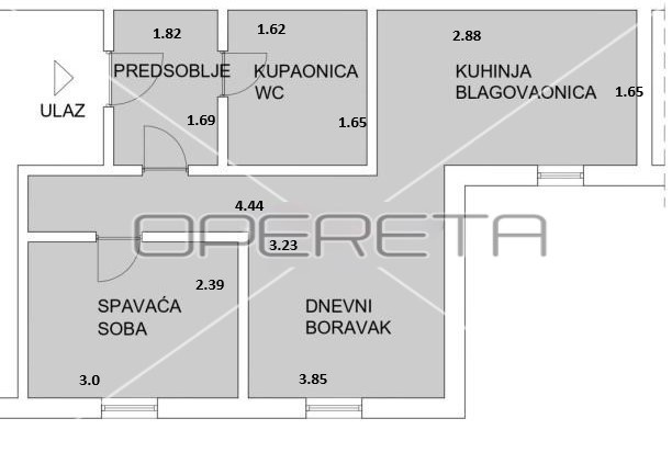 Квартира, 40 м², 137 137$ — FAKTOR