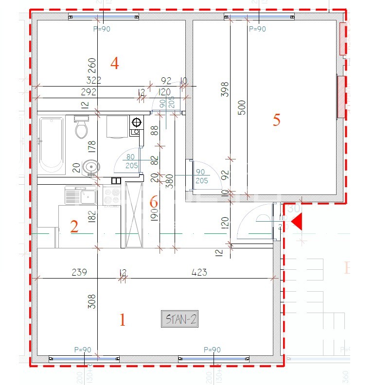 Квартира, 83 м², 185 794$ — FAKTOR