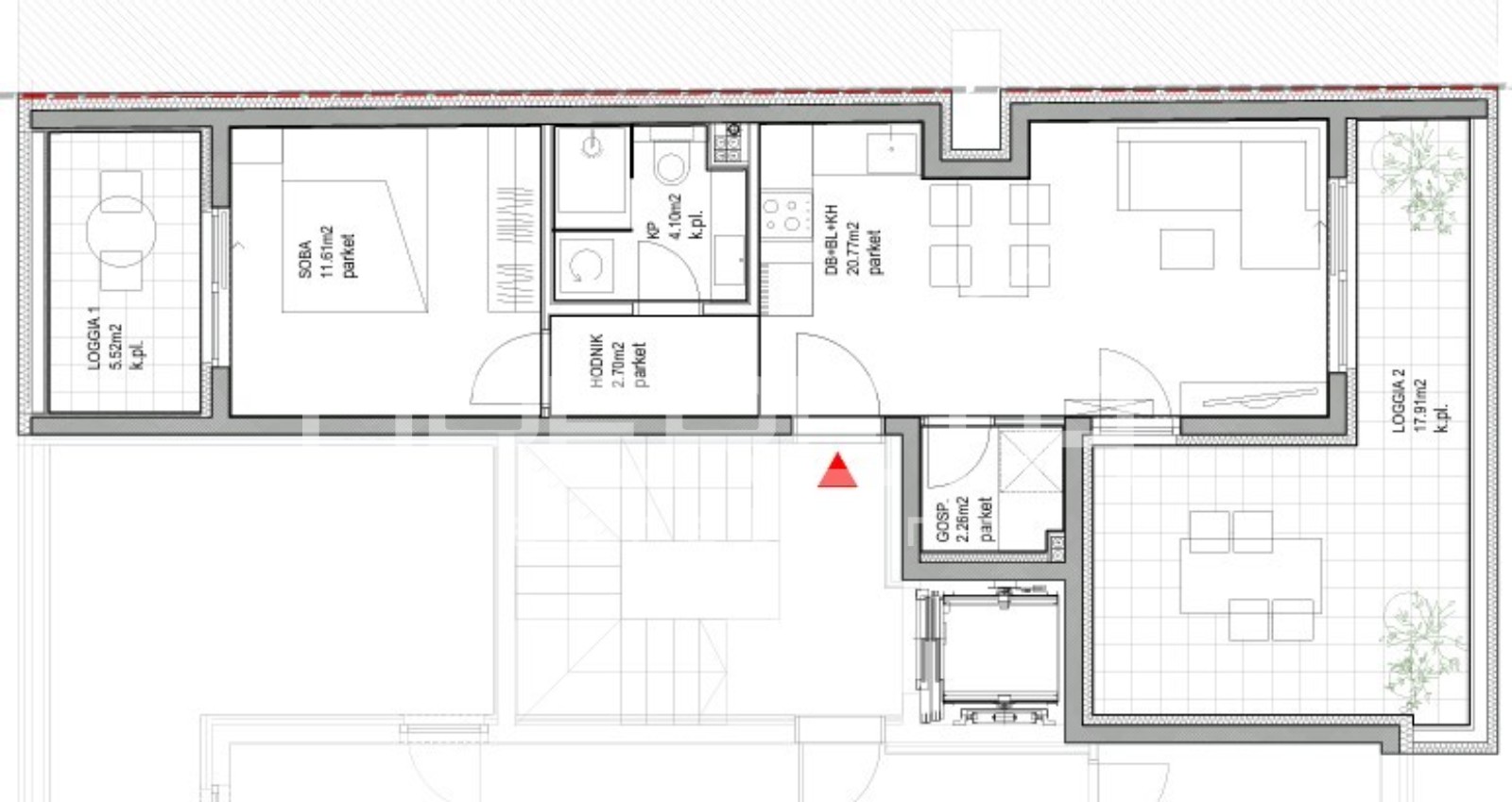 Prodaja, Stan, Trešnjevka, kod Nehajske, 2s, 62m2