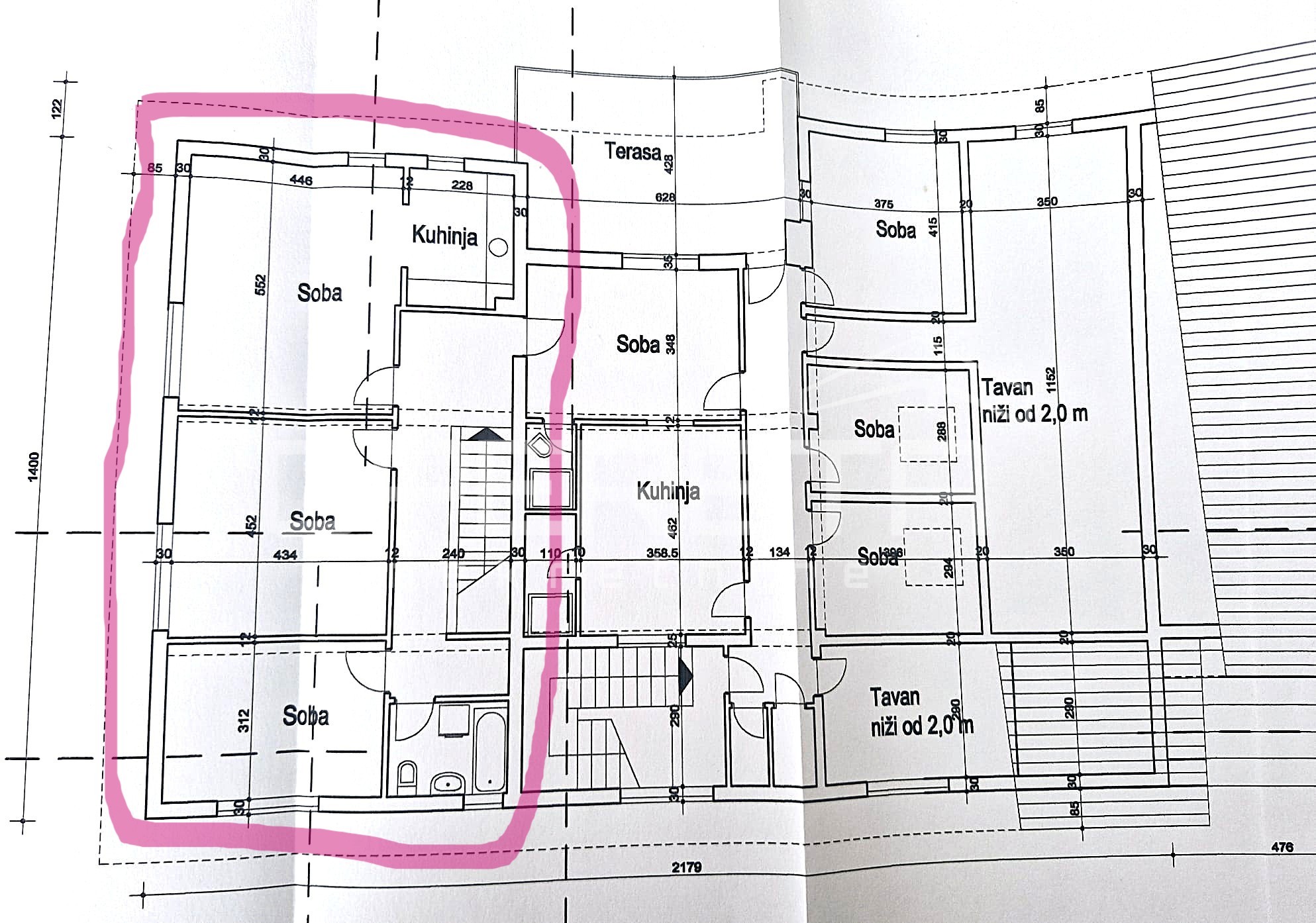 Prodaja, Stan, Kobiljak, Selska cesta, 3s, 104m2