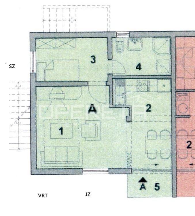 Sale, Flat, Crikvenica, Pavla Radića , 2r, 40m2
