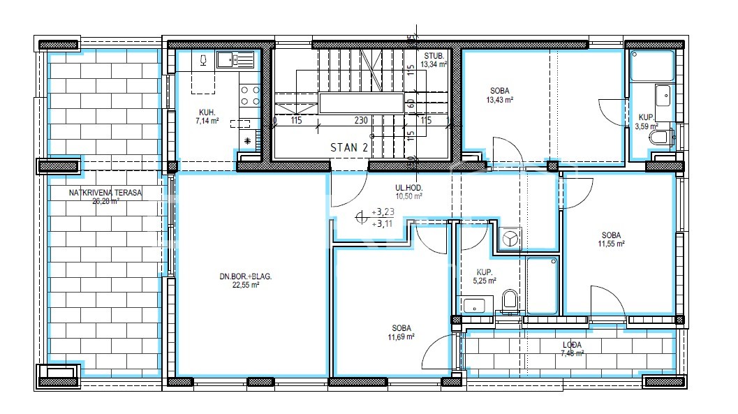 Sale, Flat, Bukovac, Korana, 4r, 119m2