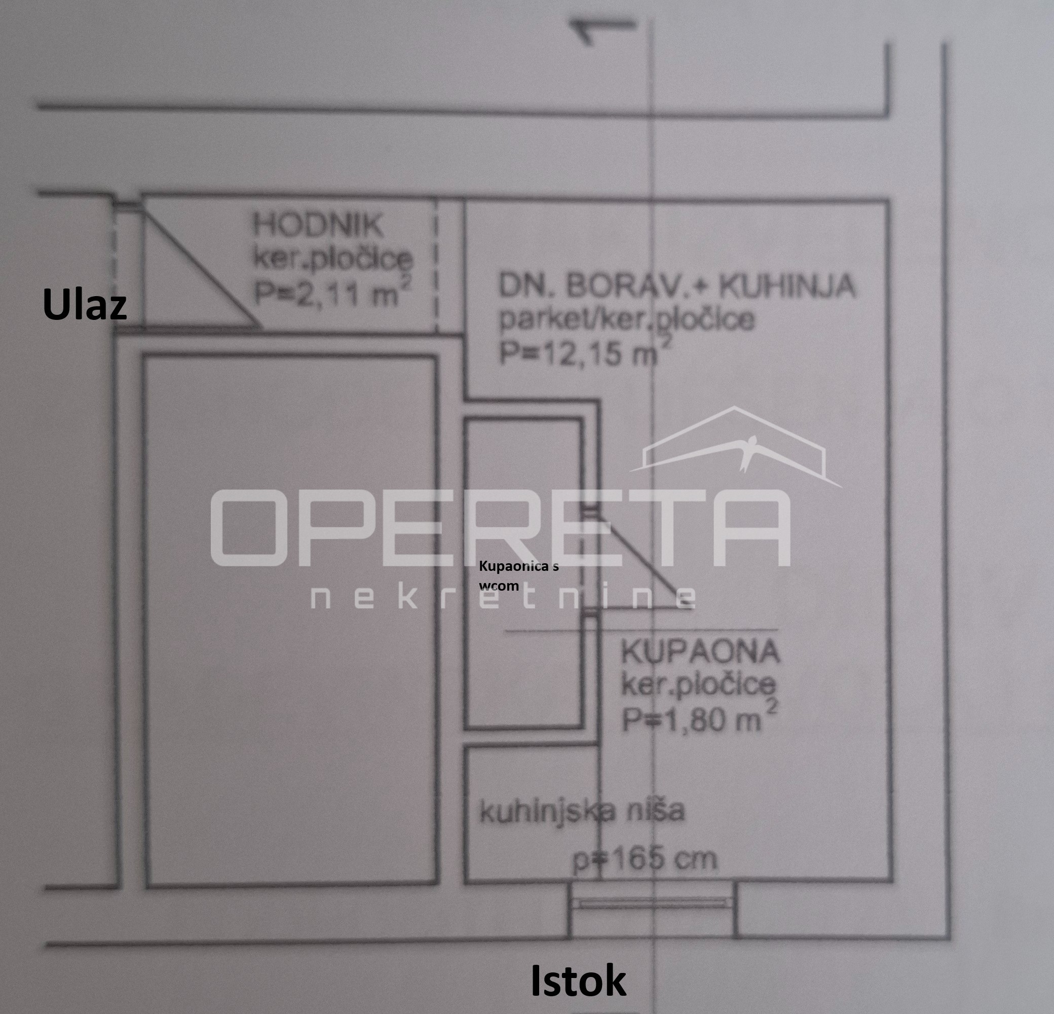 Prodaja, Stan, Volovčica, Kriška, Garsonjera, 16m2