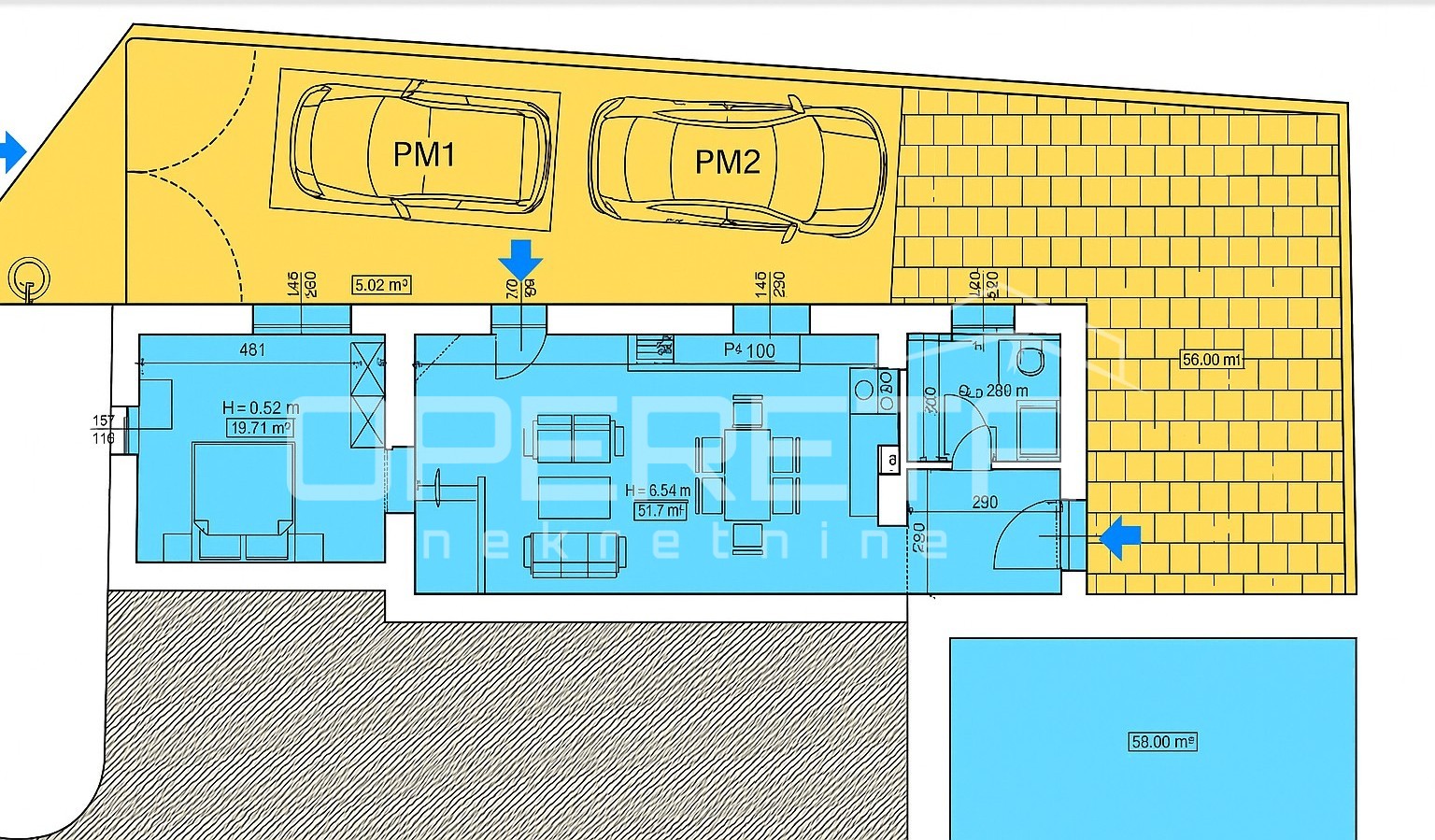 Prodaja, Stan, Brodarica, Brodarica, 1s, 2448m2