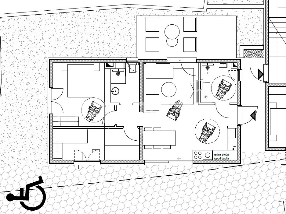 Sale, Flat, Primošten, Kamenarska, 2r, 76m2