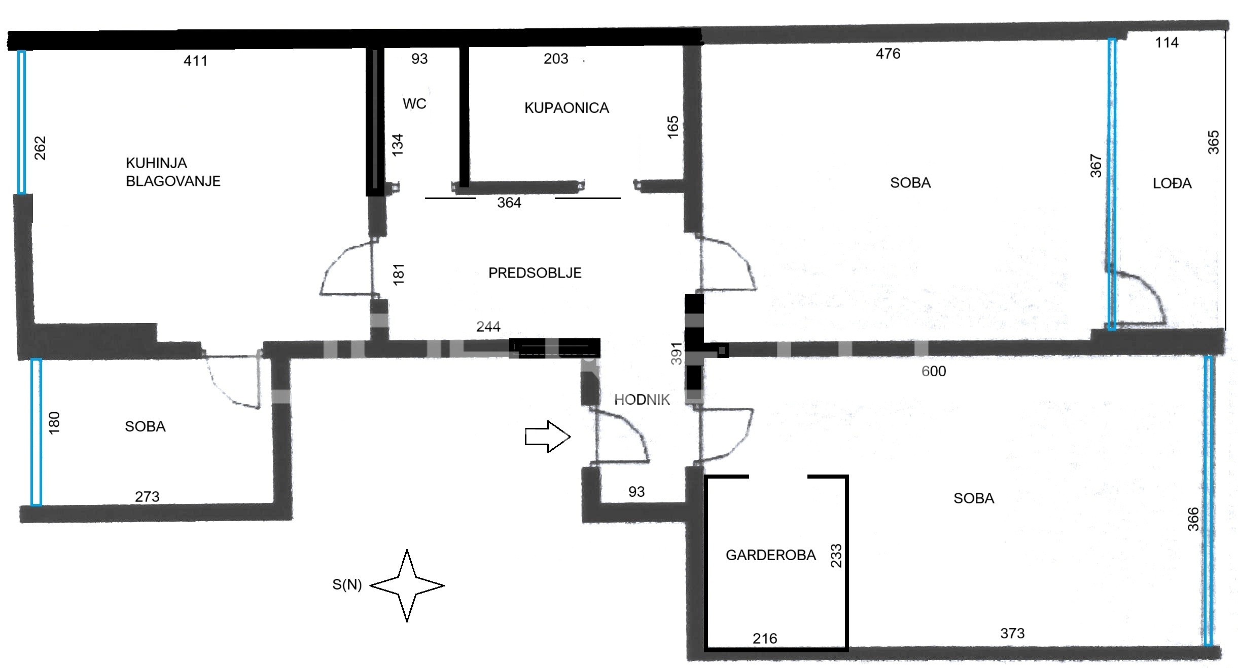 Sale, Flat, Trešnjevka, Kučerina, 2,5r, 75m2
