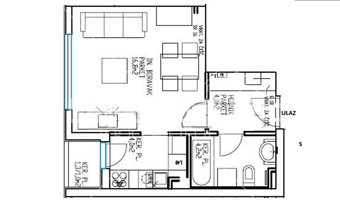Sale, Flat, Kustošija, Ilica, 1r, 30m2