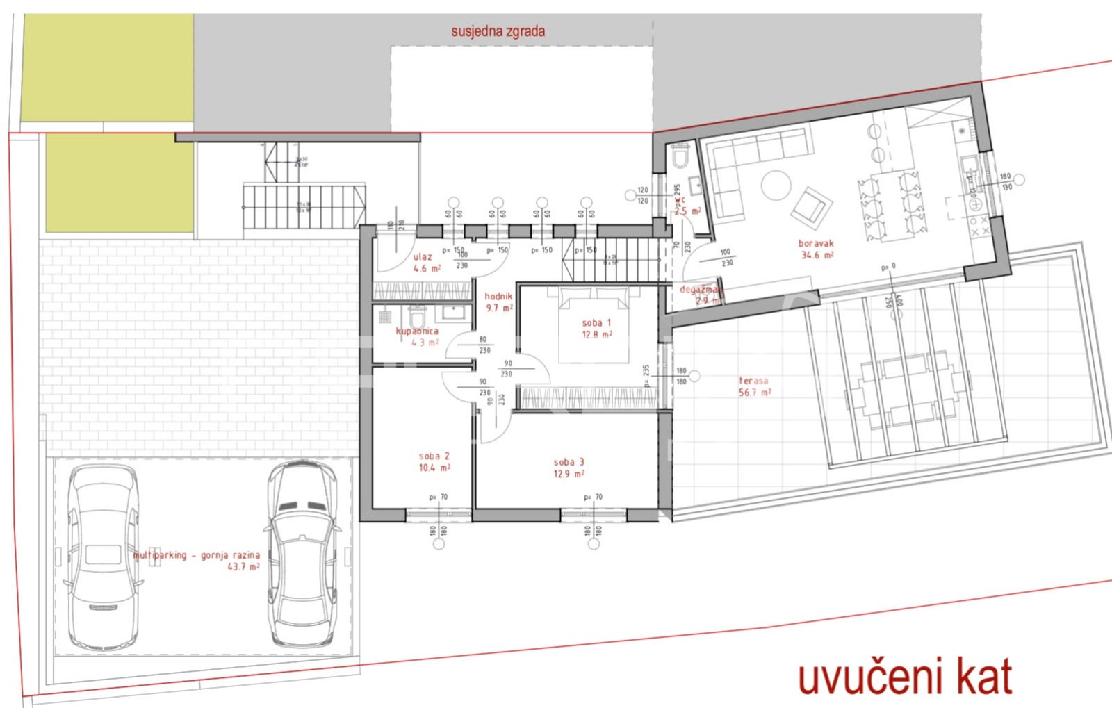 Prodaja, Stan, Medveščak, Mlinarska , 4s, 125m2