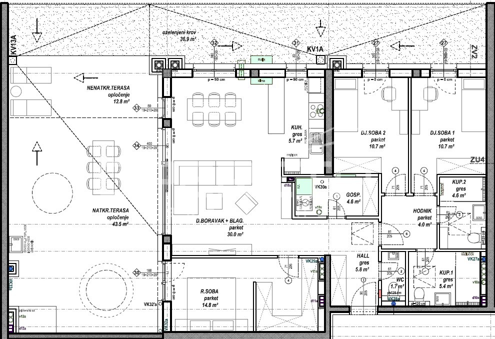 Prodaja, Stan, Globetka, Vukovarska, 3,5s, 98m2