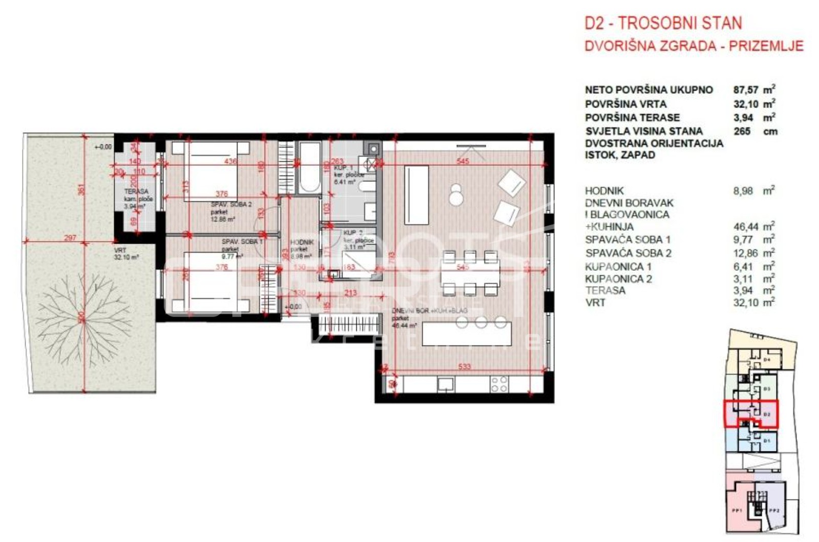 Prodaja, Stan, Kvatrić, Maksimirska, 3s, 93m2
