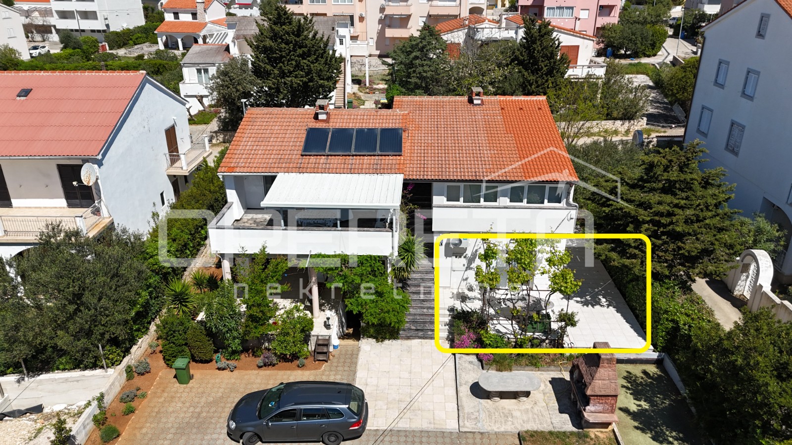 Novalja – Three-Bedroom Ground Floor Apartment 80 m² with Terrace, 500 m from the Sea
