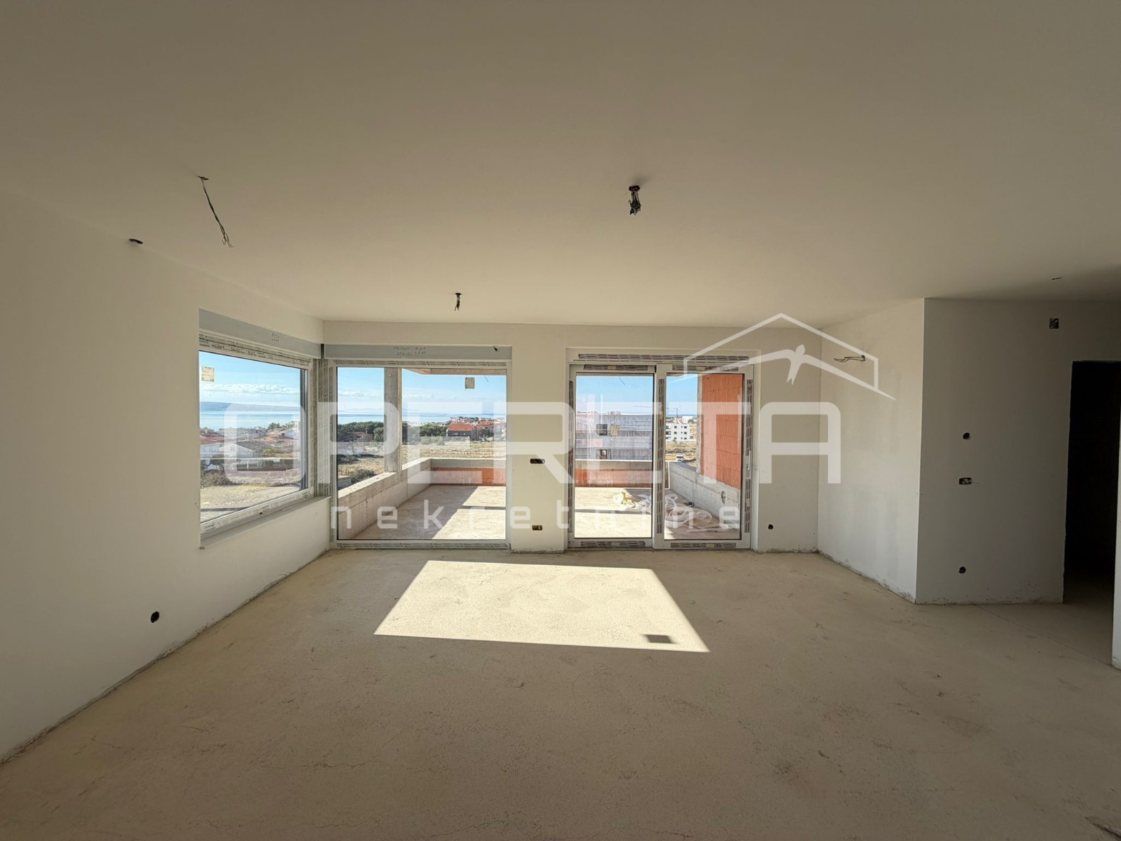 Urbánní vila – Trososban penthouse 119 m2, Povljana, Pag