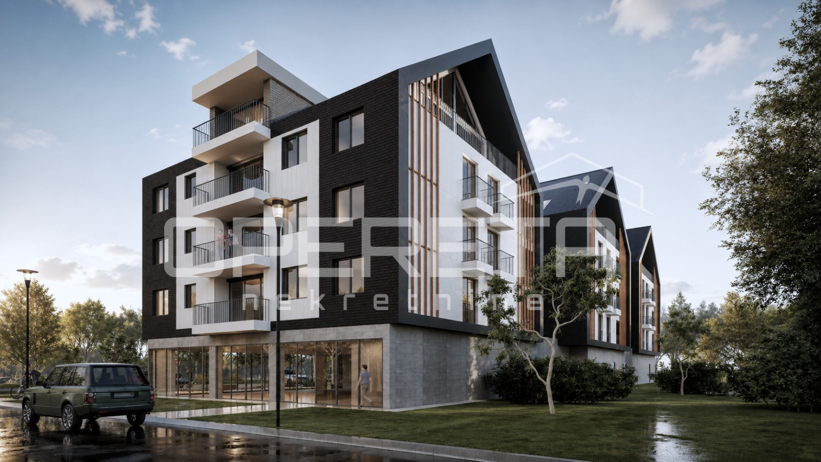Apartment, NEW BUILDING, sale Gorski Kotar, Delnice, center, Lujzijana street, 3 rooms, 69.48 m2