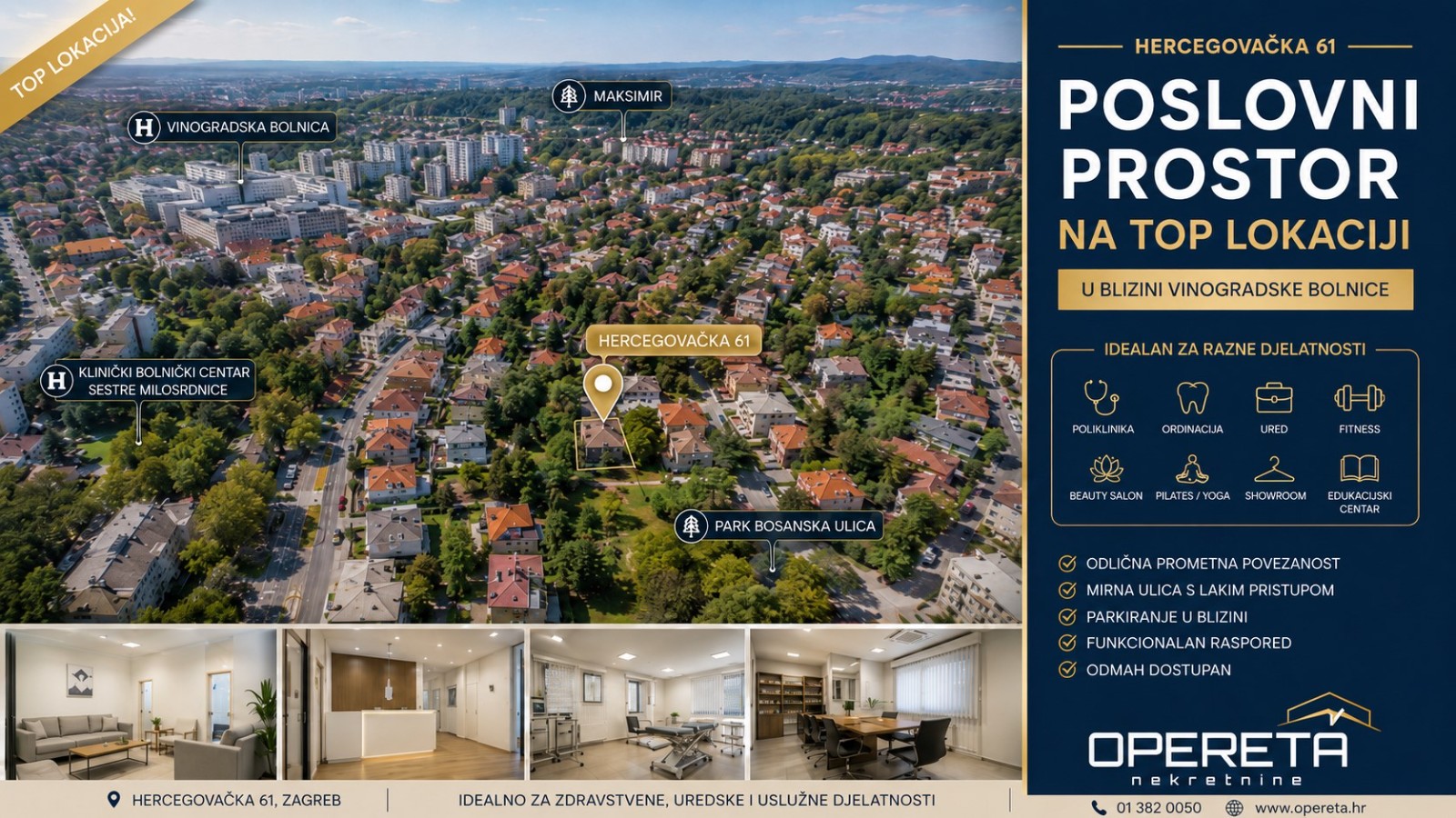 BUSINESS SPACE, PANTOVČAK, 140 m2